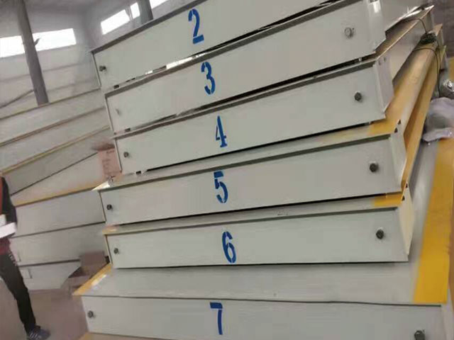 揚(yáng)州120噸地磅|揚(yáng)州120噸電子地磅安裝現(xiàn)場(chǎng)圖片